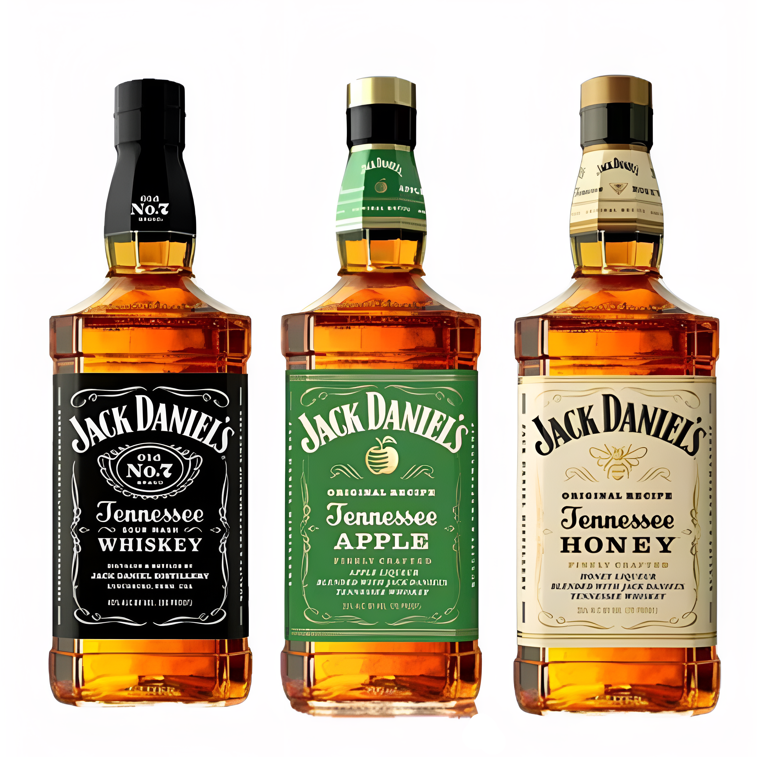 Jack Daniel's Tennessee Whiskey & Honey & Apple Bundle