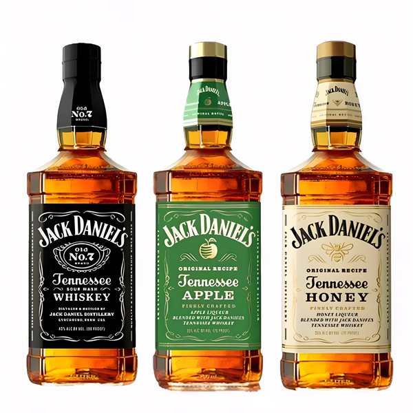 Jack Daniel's Tennessee Whiskey & Honey & Apple Bundle