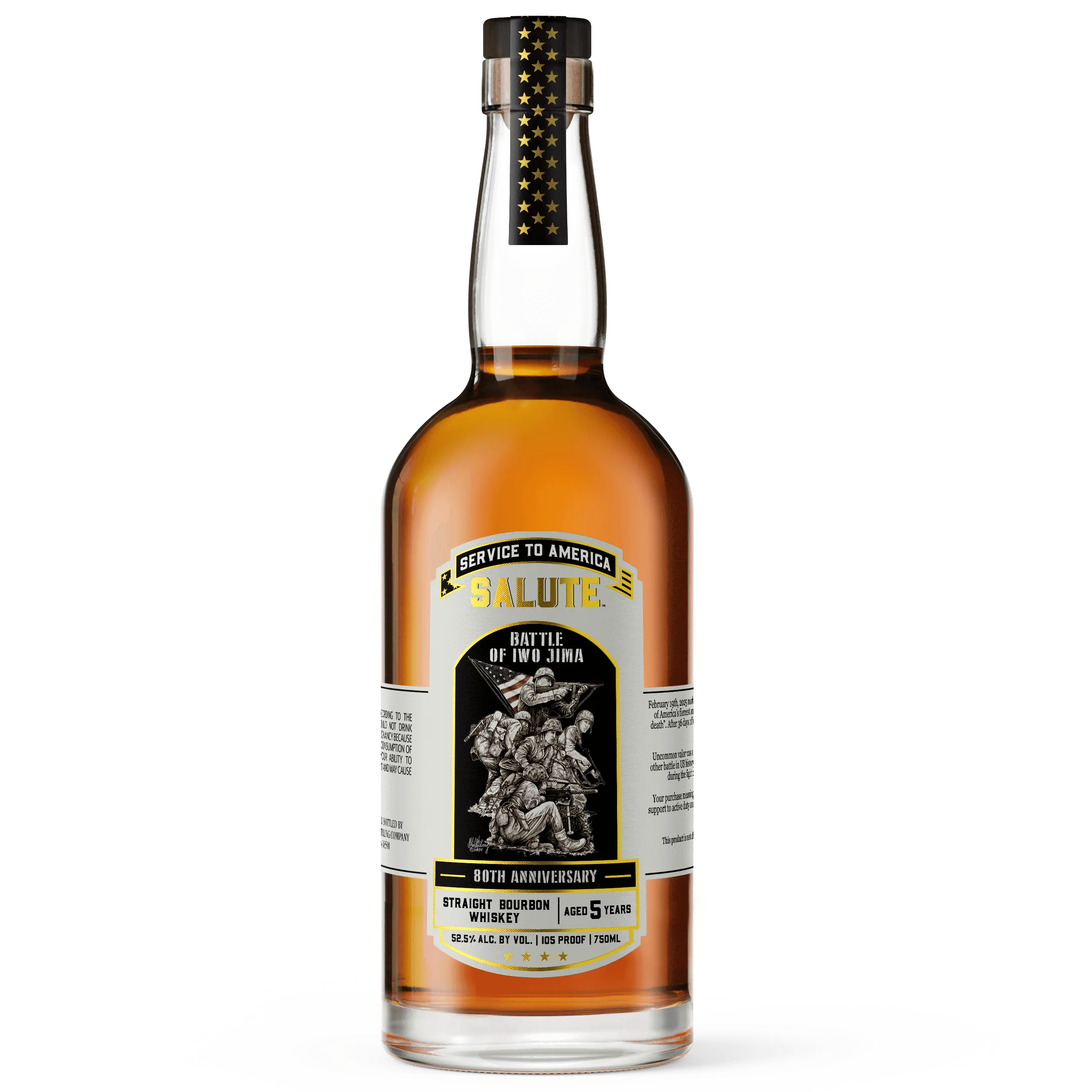 Heritage Distilling Co Service to America Salute™ Whiskey - Battle of Iwo Jima Heritage Distilling