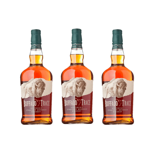 Buffalo Trace Kentucky Straight Bourbon Whiskey 750ml 3 pack