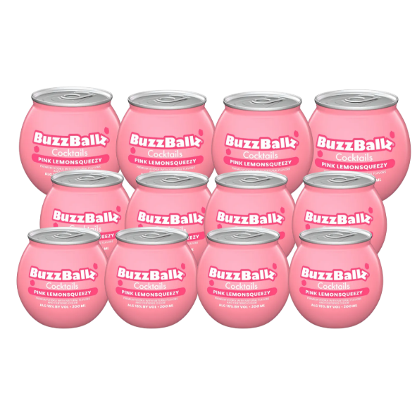 Buzzballz Pink Lemonsqueezy Cocktails