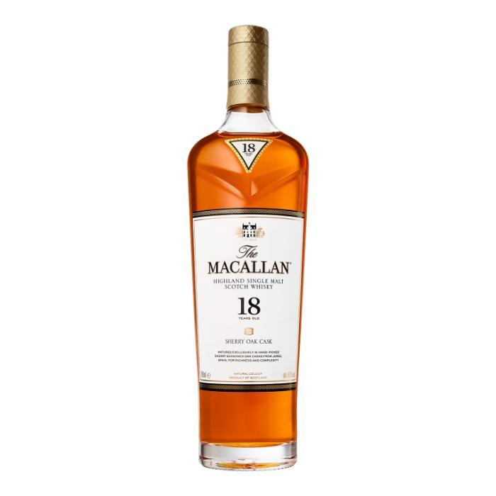 The Macallan 18 Year Old Sherry Oak Single Malt Scotch Whisky
