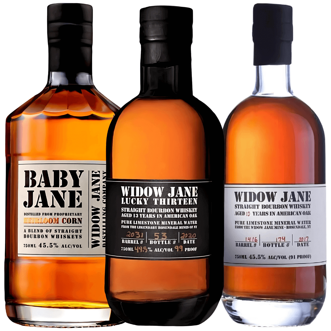 The Widow Jane Heritage Bundle: Rare & Aged Bourbon Trio