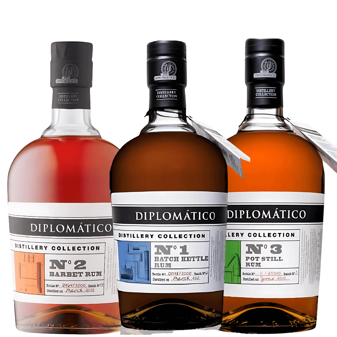 Diplomatico Distillery Collection Bundle – No.1, No.2 & No.3