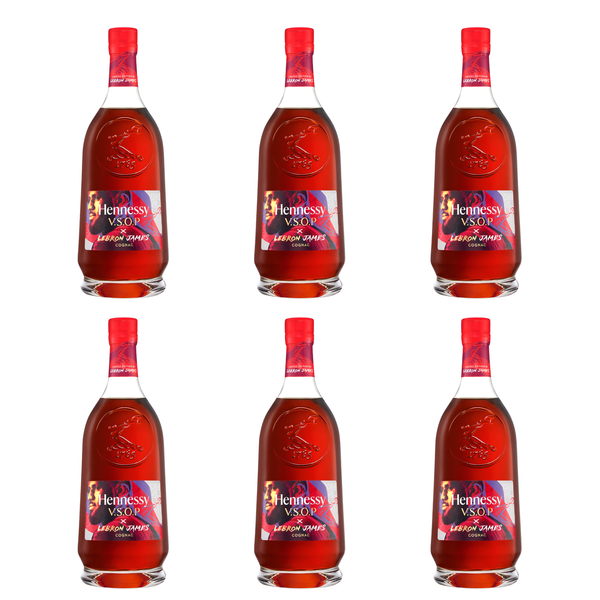 Hennessy V.S.O.P × LeBron James Limited Edition – 6 Pack Bundle