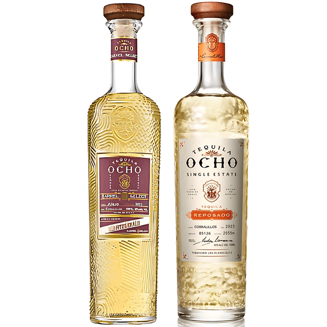 Tequila Ocho Añejo Barrel Select Bundle: Old Fitzgerald & Tequila Ocho Reposado