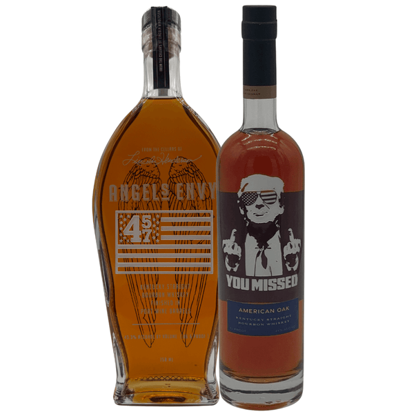 America Bundle – 2XO American Oak "You Missed" Limited Edition & Angel's Envy 457 Edition Memory Bottles
