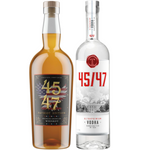 45/47 Bundle – 4547 American Whiskey Patriot Edition 750mL & T 45/47 Vodka Ultra Premium USA 700mL