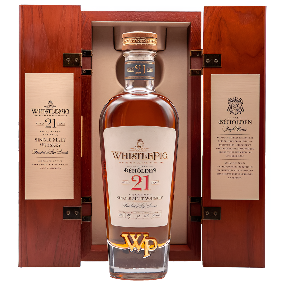 WhistlePig The Béhôlden 21 Year Single Malt Whiskey