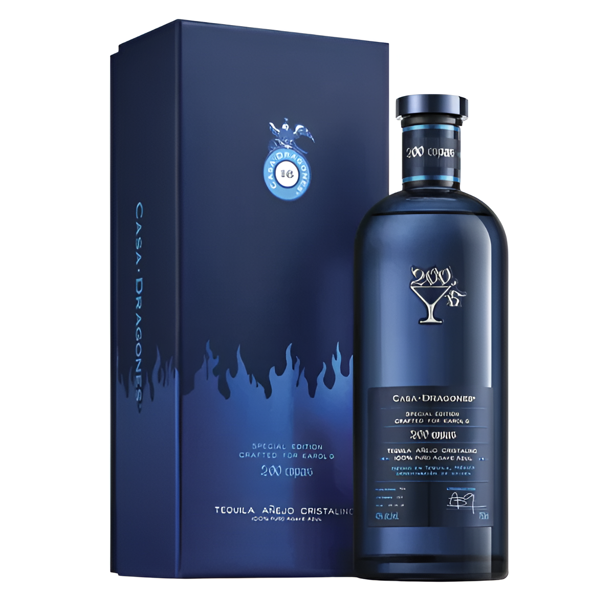 Casa Dragones X Karol G '200 Copas' Tequila Añejo Cristalino