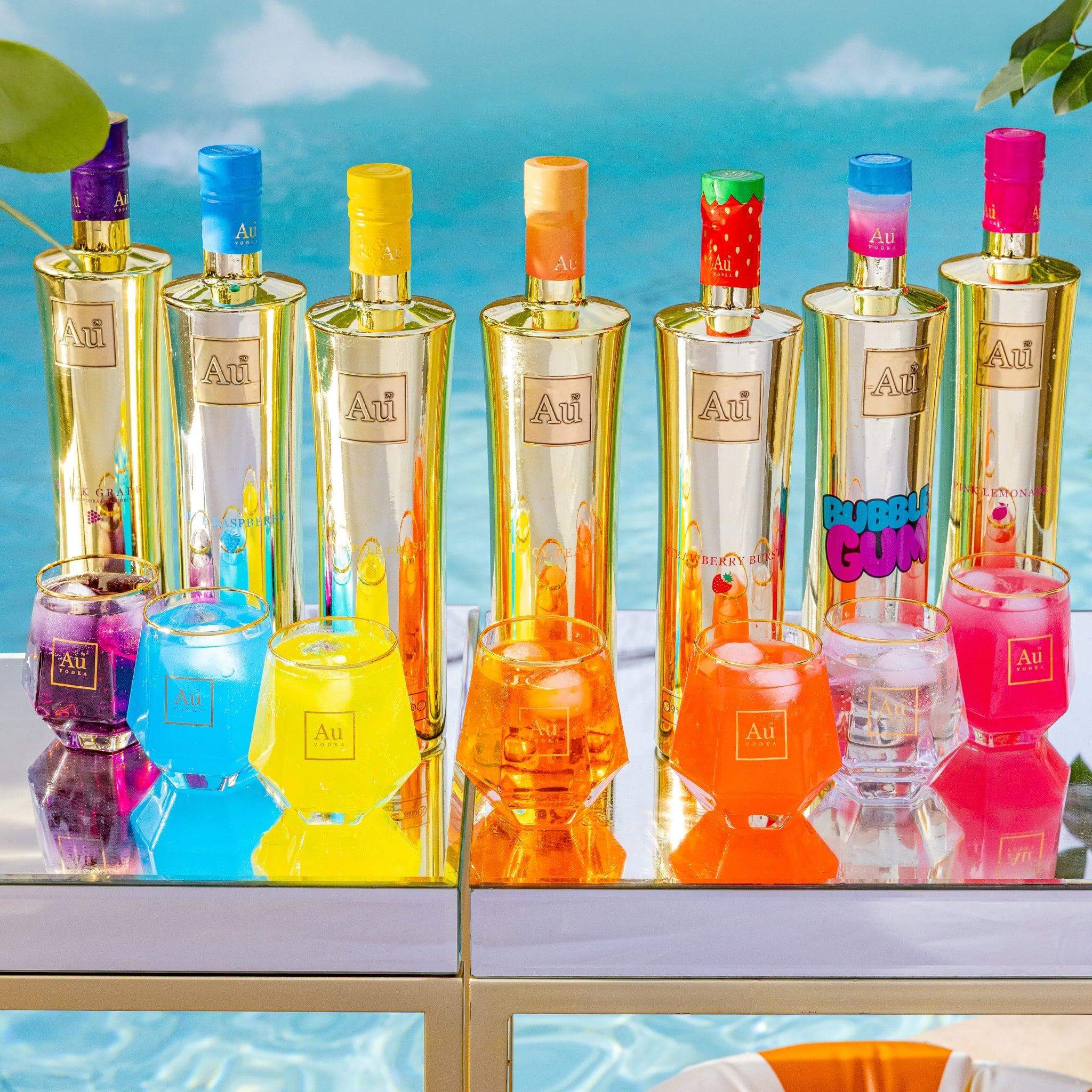 Au Vodka Juicy Peach Full Flavor Collection