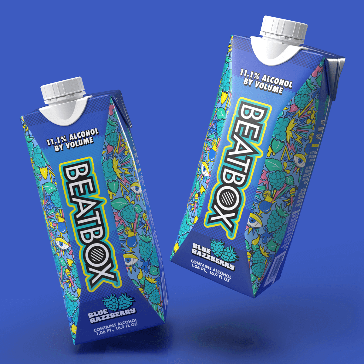 Beat Box Blue Razzberry - Main Street Liquor