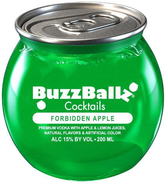 BuzzBallz Forbidden Apple 187mL 24 Pack Case - Main Street Liquor