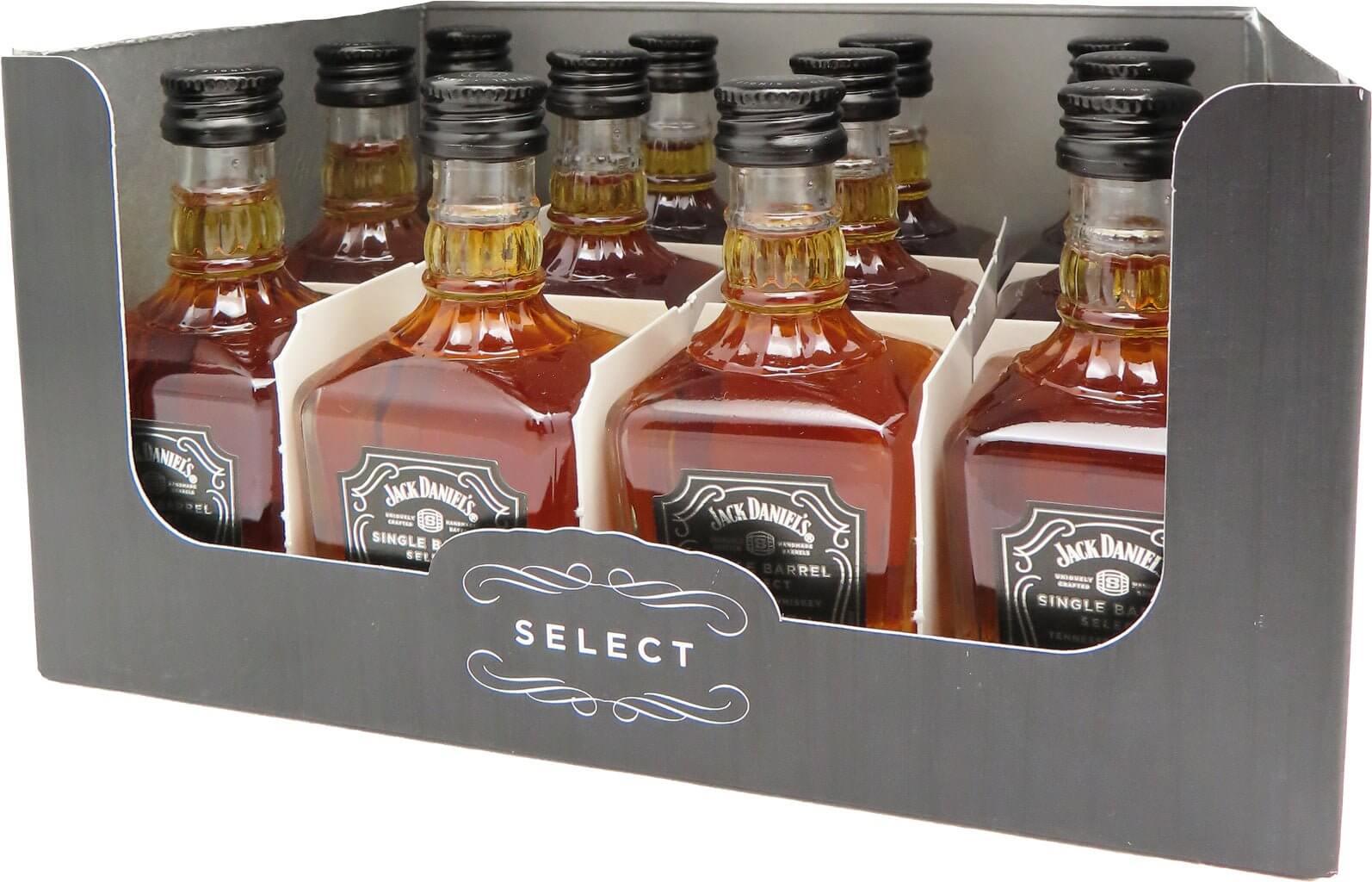 Jack Daniel's Single Barrel 50ml 12pk - Main Street Liquor