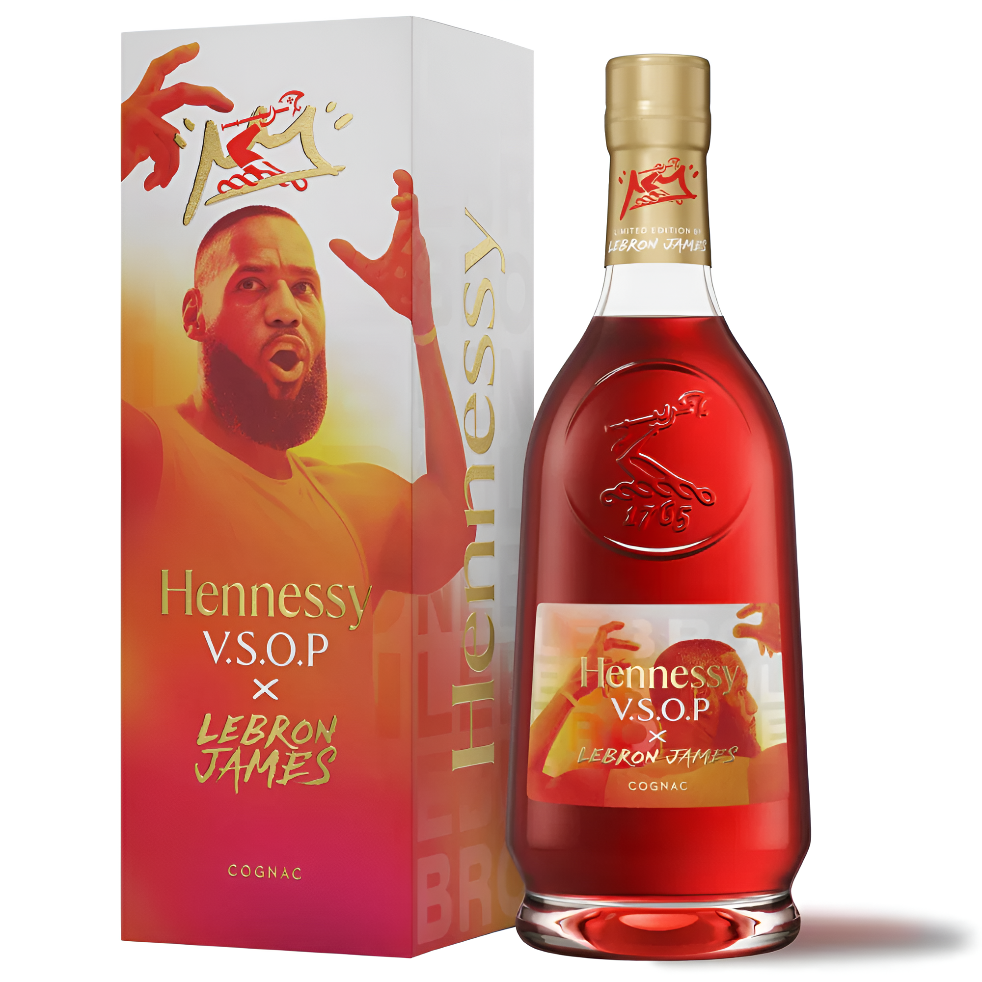 Hennessy VSOP X LeBron James Limited Edition Cognac 2025 - 3 Pack Bundle