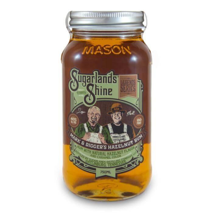 Sugarlands Mark & Digger’s Hazelnut Rum - Main Street Liquor