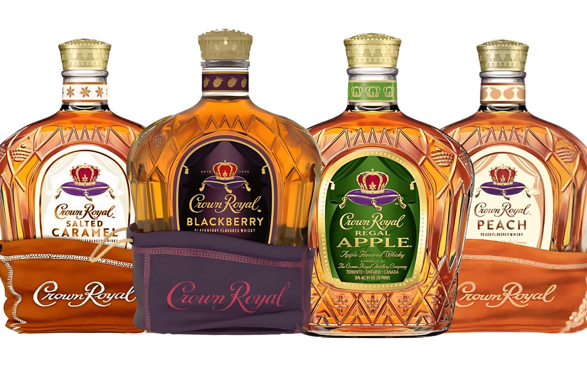 The Crown Jewels Bundle - Blackberry, Regal Apple, Salted Caramel, and Peach - Main Street Liquor