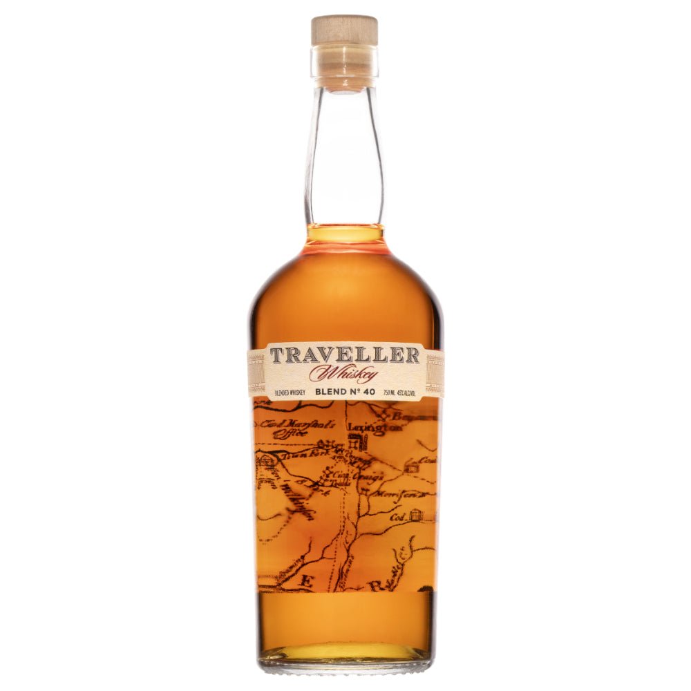 Traveller Whiskey 4 More Years Limited Edition Etched Bottle