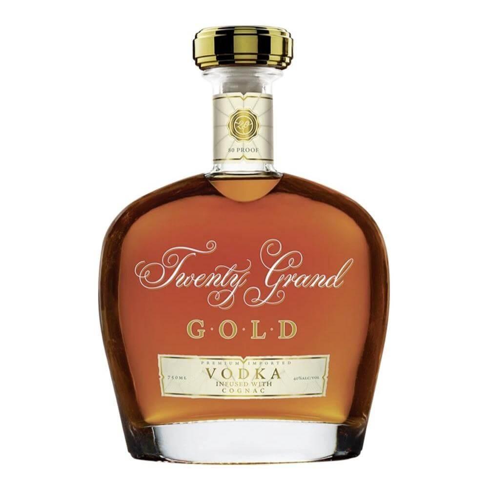 Twenty Grand GOLD VODKA Infused with Cognac - Main Street Liquor