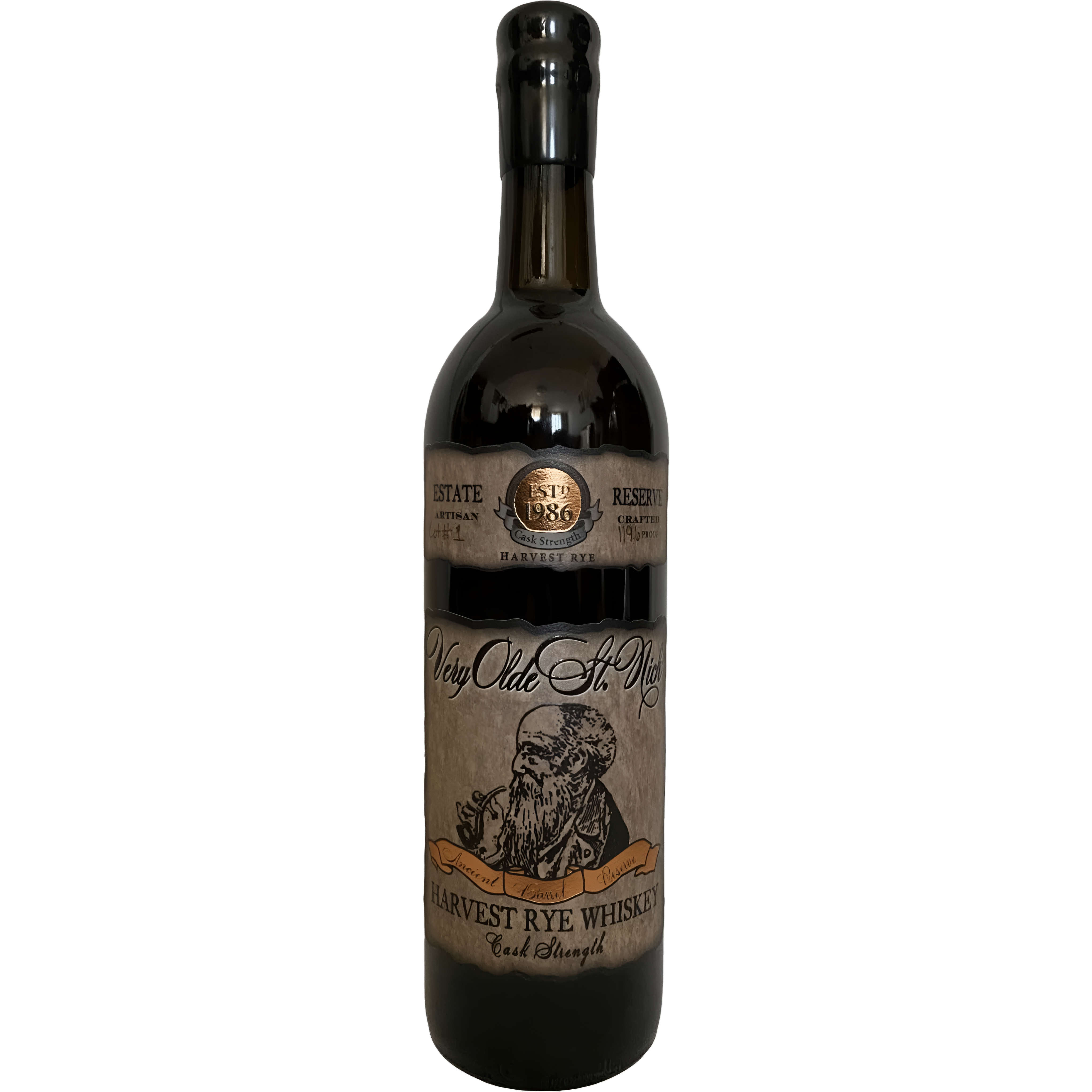 Very Olde St. Nick Harvest Rye Whiskey 118.8