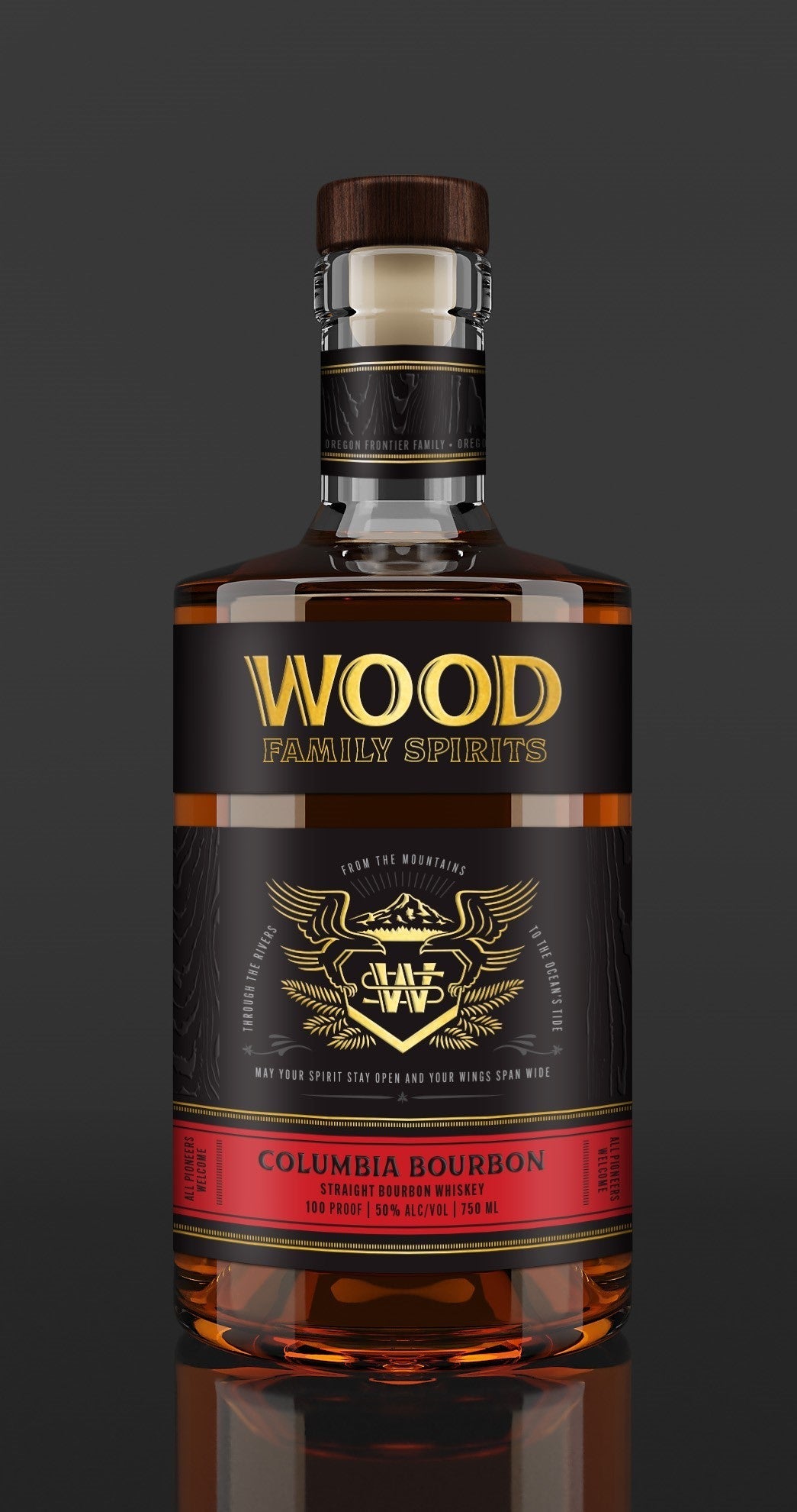 Wood Family Spirits Columbia Bourbon 750mL